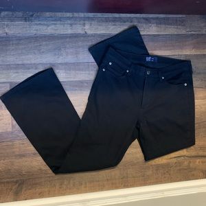 Gap Black Flare Jeans Petite